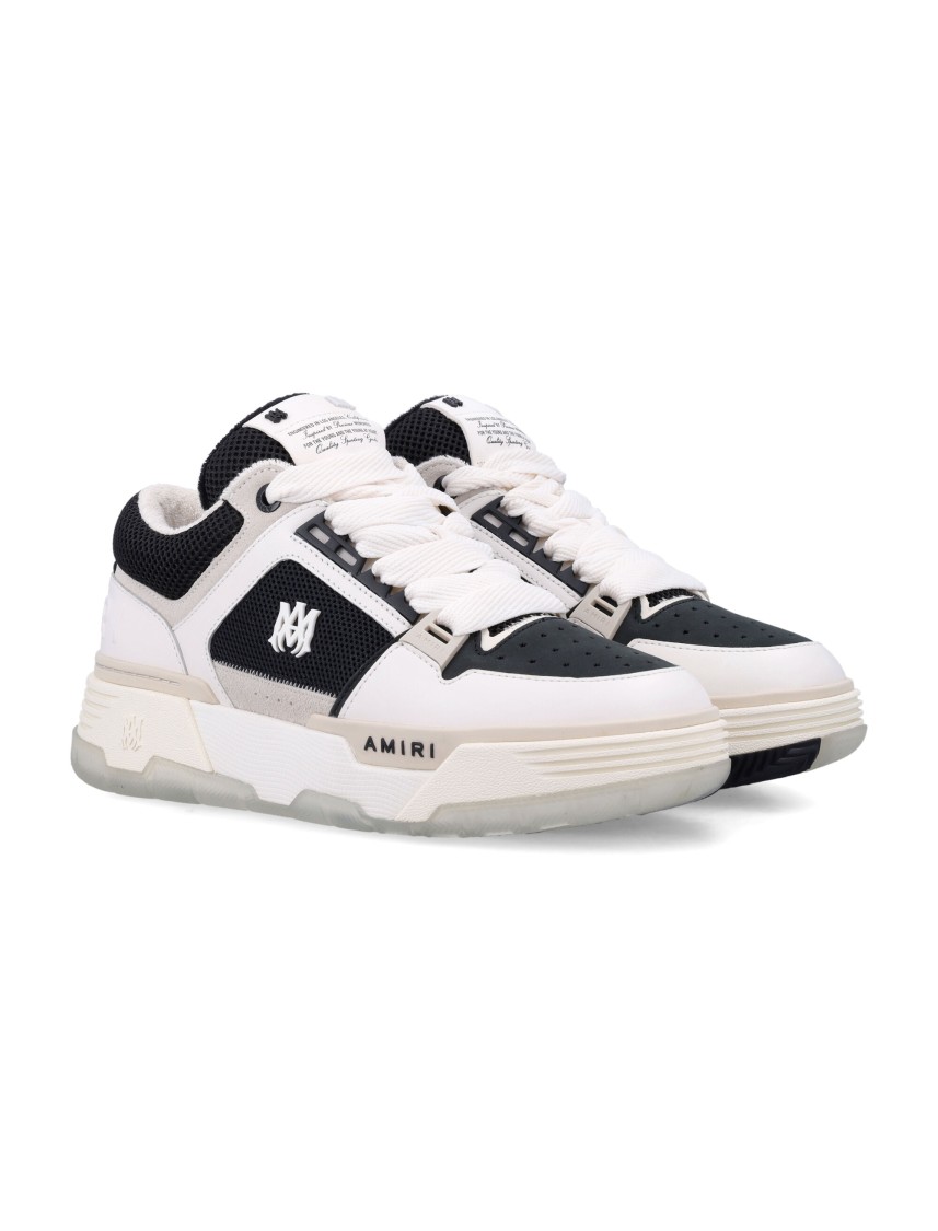 Amiri Two-tone Ma-1 Sneakers In Black And White