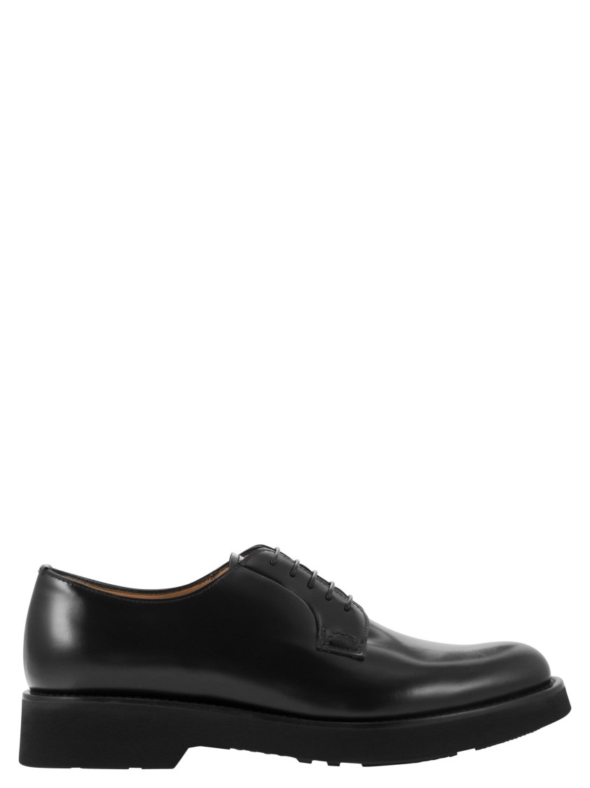 Church's Black Leather Oxfords And Derbies In Black