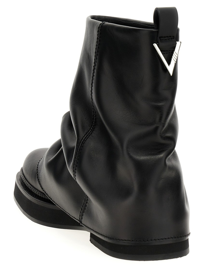 Attico The 'mini Robin Combat' Ankle Boots
