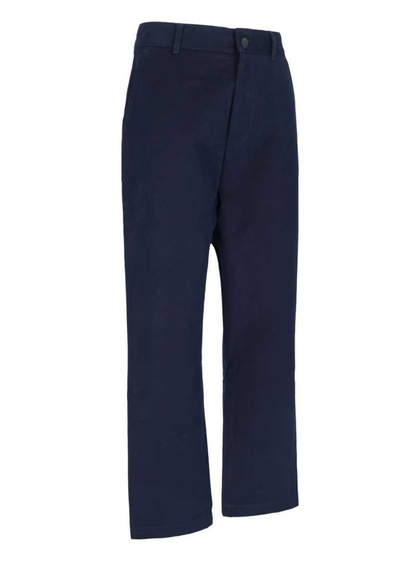 Studio Nicholson Straight Leg Trousers With Pockets And Loops