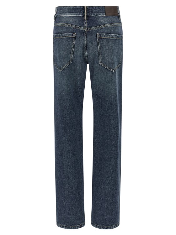 【関税&送料込み】Brunello Cucinelli 'The Column' Jeans Brunello Cucinelli The Column' Jeans in Blue | THE LIST