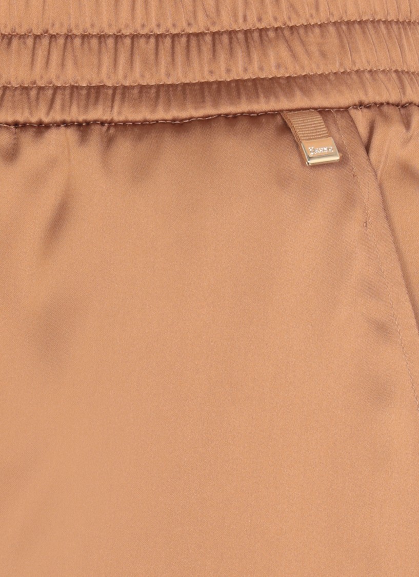 Herno Relaxed-fit Pants With Elasticized Waistband And Drawstring