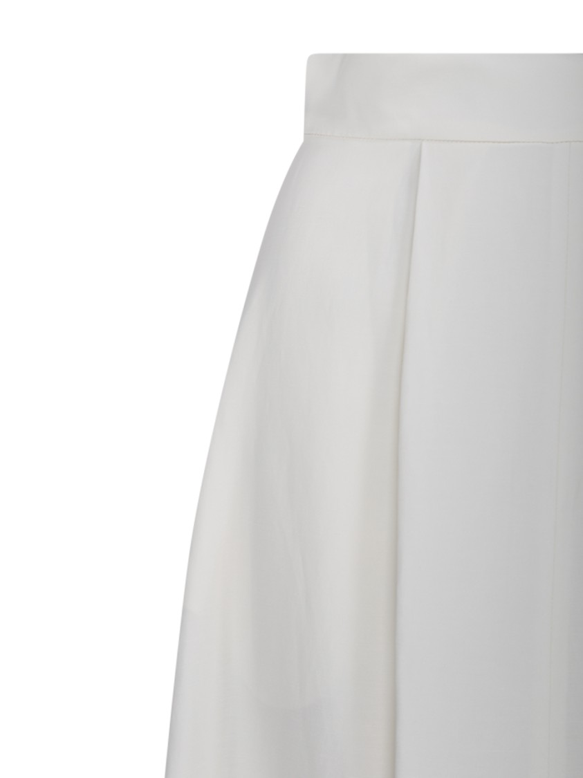 P.A.R.O.S.H PAROSH A-LINE SKIRT WITH FITTED WAIST