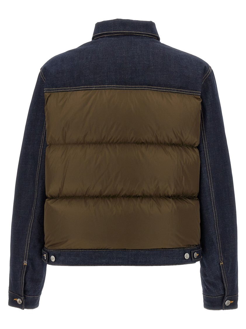 Dsquared2 Hybrid Puffer-jeans Puffer Jackets Multicolor