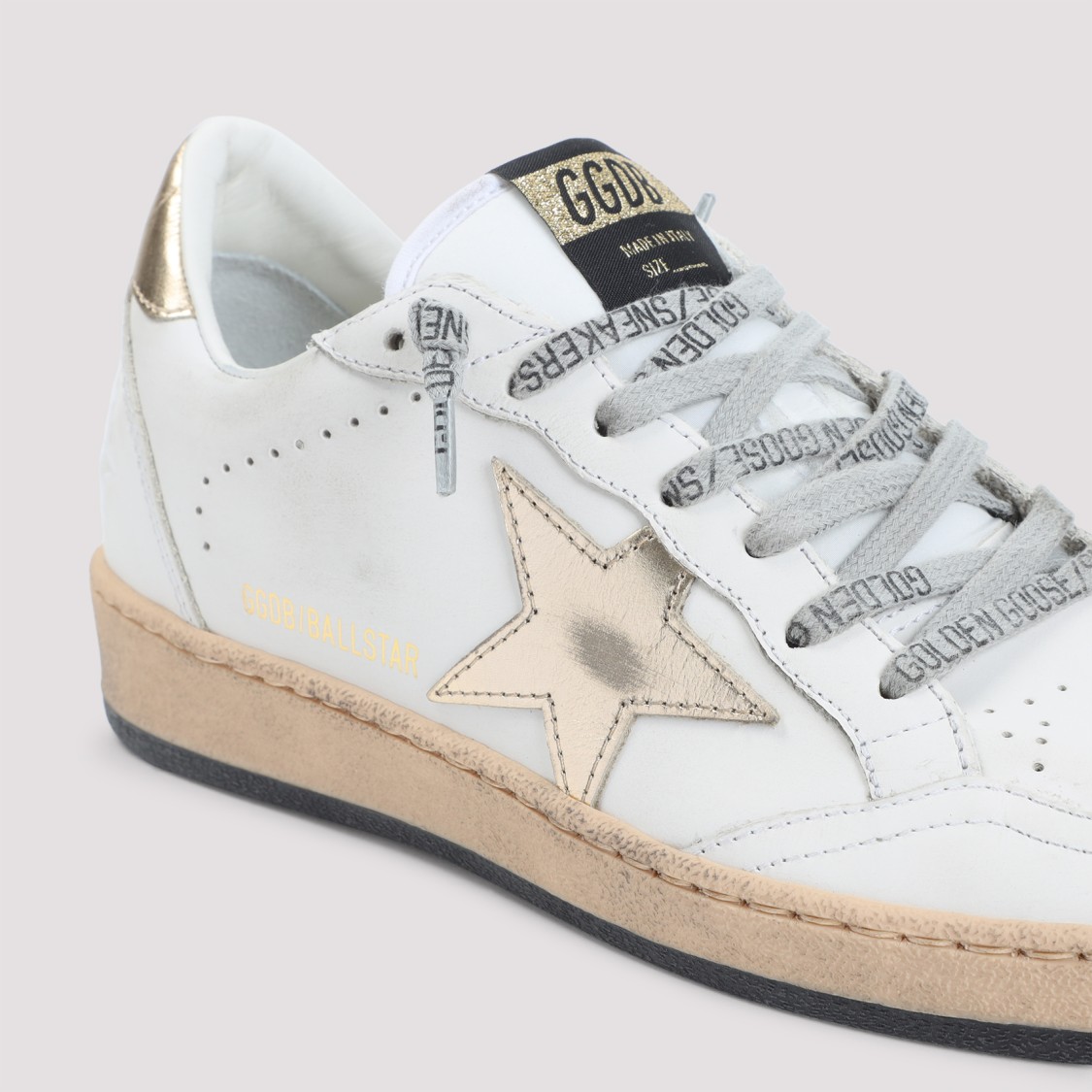 Golden Goose Ball Star Sneaker In White