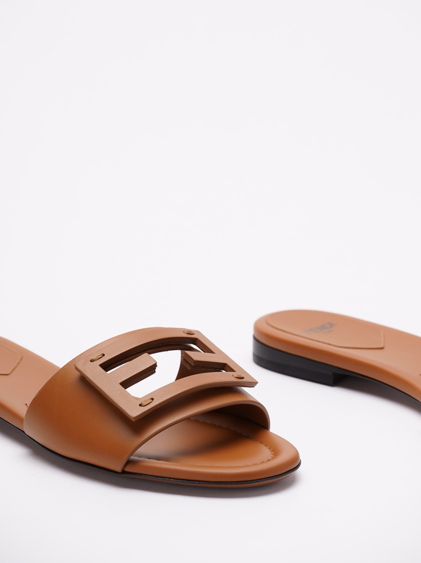 Fendi Slide In Red