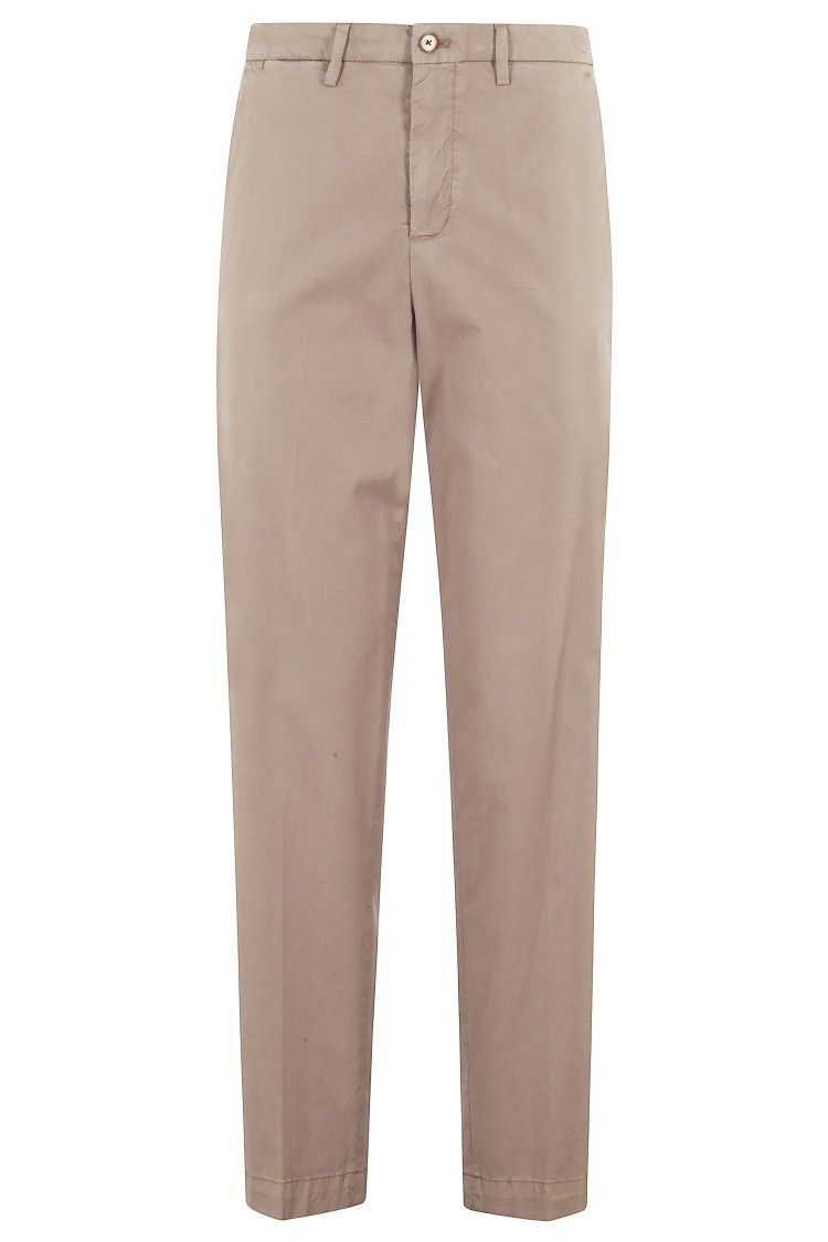 BRIGLIA BRIGLIA CROPPED HIGH-WAISTED JEANS WITH BELT LOOPS