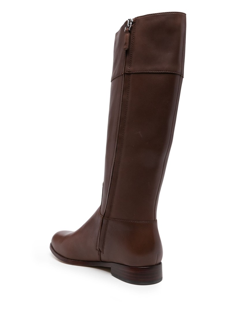 Ralph Lauren Lauren Justine Ii Boots Tall Boot In Brown