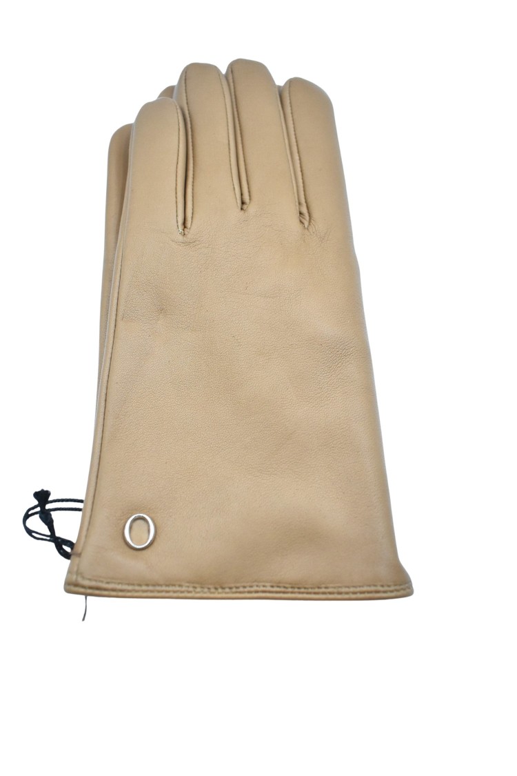 Orciani Almond Hue Gloves In Neutrals