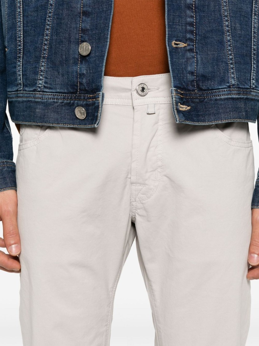 Jacob Cohen Nick Trousers In White