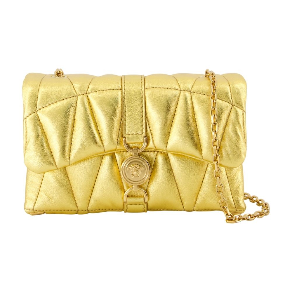 Versace Kleio Mini Crossbody In Gold