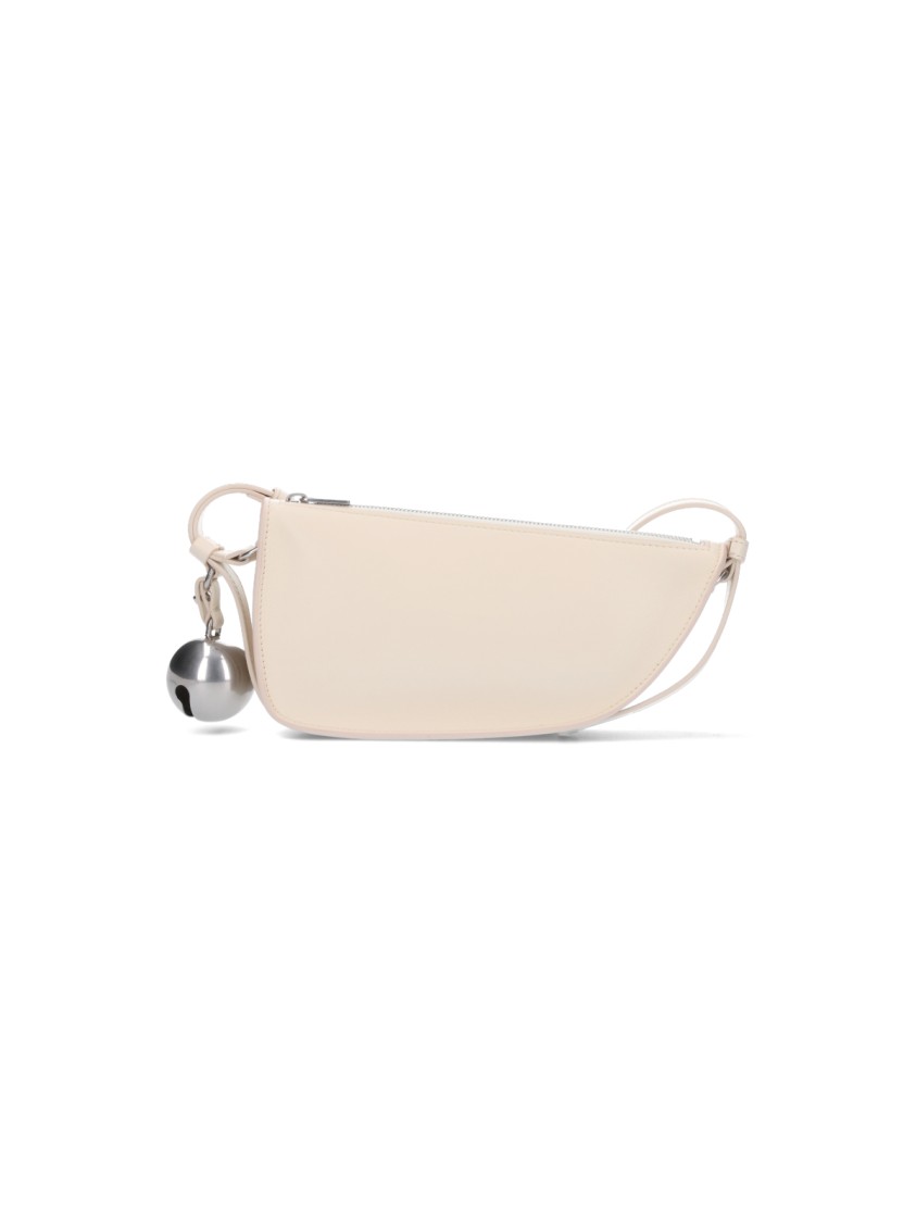 Burberry Mini 'shield' Shoulder Bag – Off-white