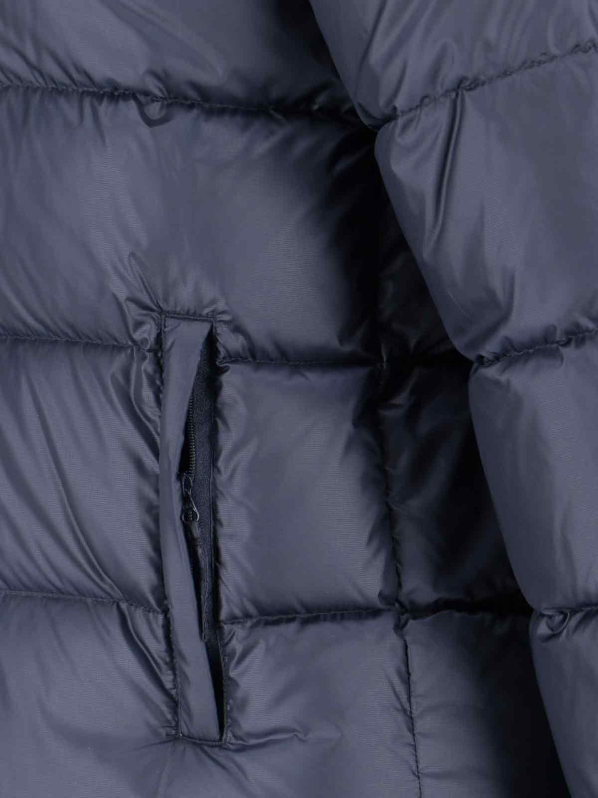 Aspesi Thickened Down Jacket In Blue