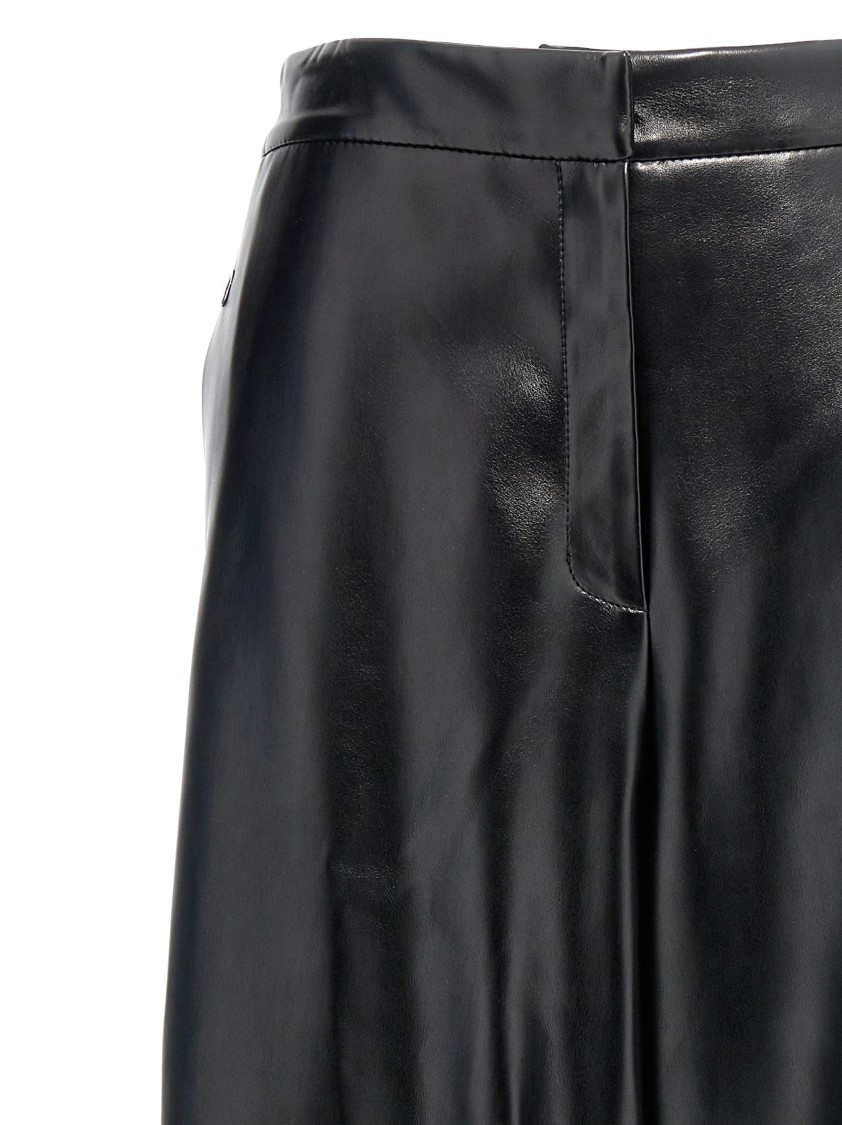 Stella Mccartney Alter Mat Leather-Effect Leg Trousers | THE