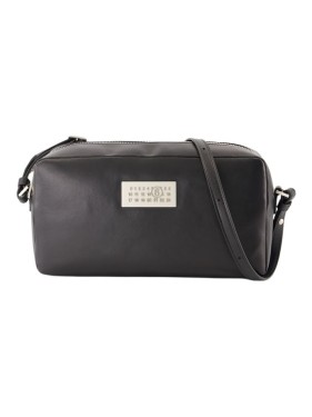 ショルダーバッグ・ポシェット Mm6 By Maison Margiela Brown Textured Handbag With Rounded Mm6 By Maison Margiela Brown Textured Handbag With Rounded