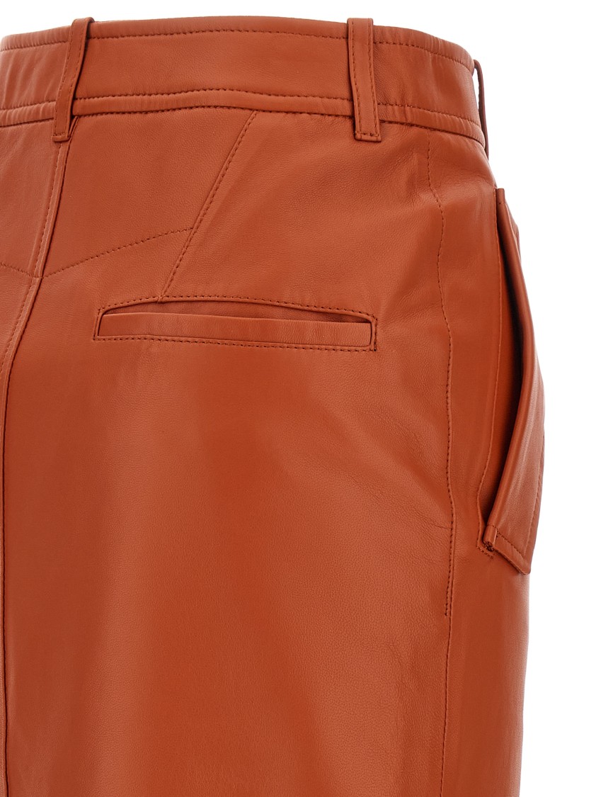 Zimmermann Illustration Midi Skirt In Brown