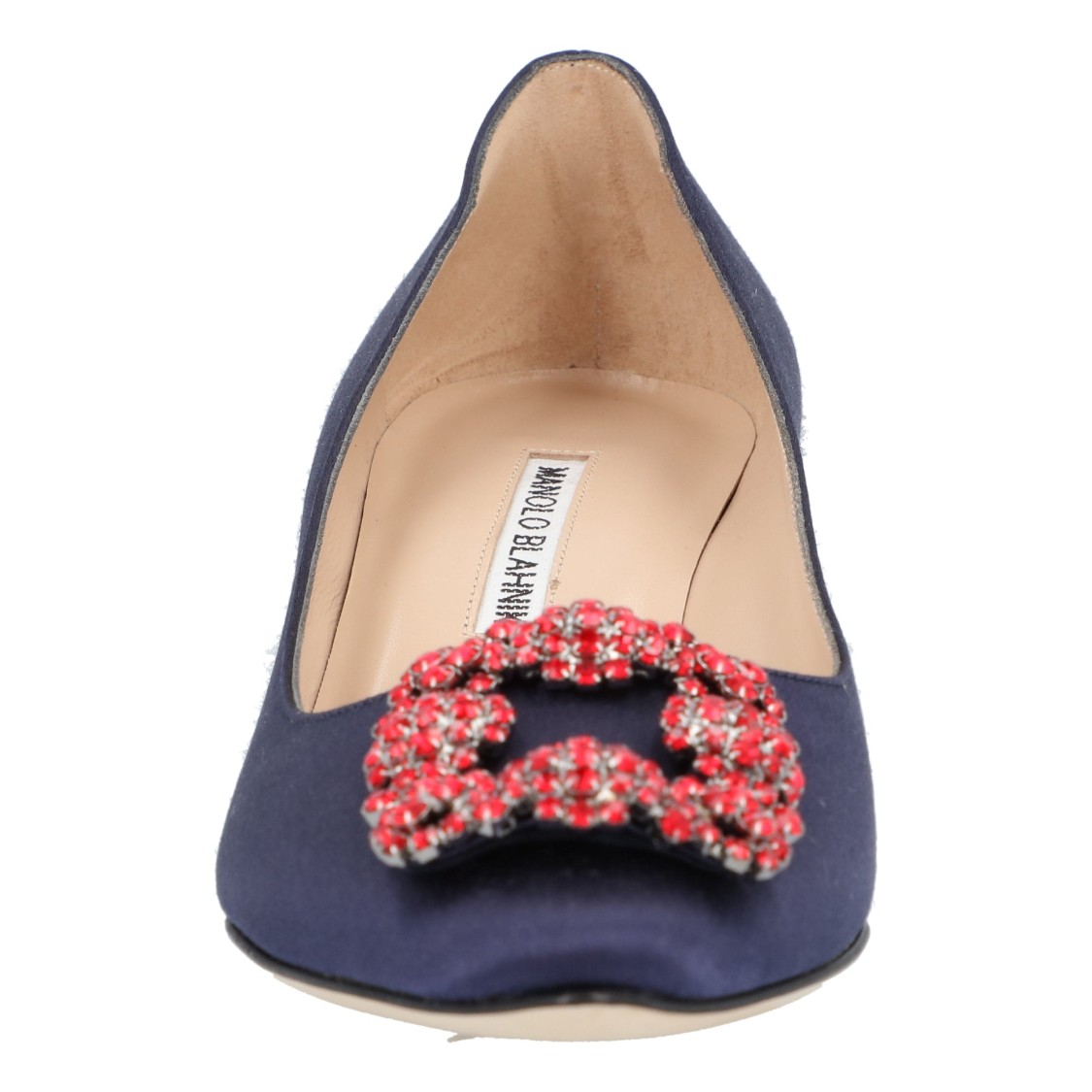 Manolo Blahnik Hangisi 050 Pump Blue In Blue
