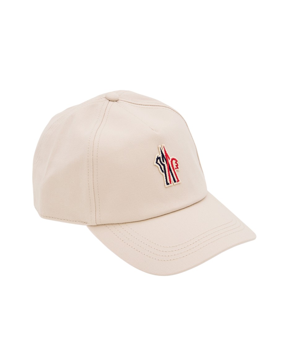 Shop Moncler Grenoble Baseball Cap In Neutrals