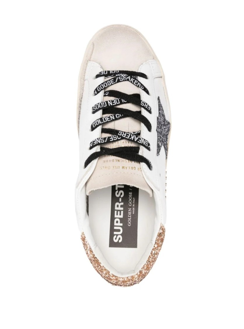 Golden Goose Women Super-star Leather Sneakers In Multi