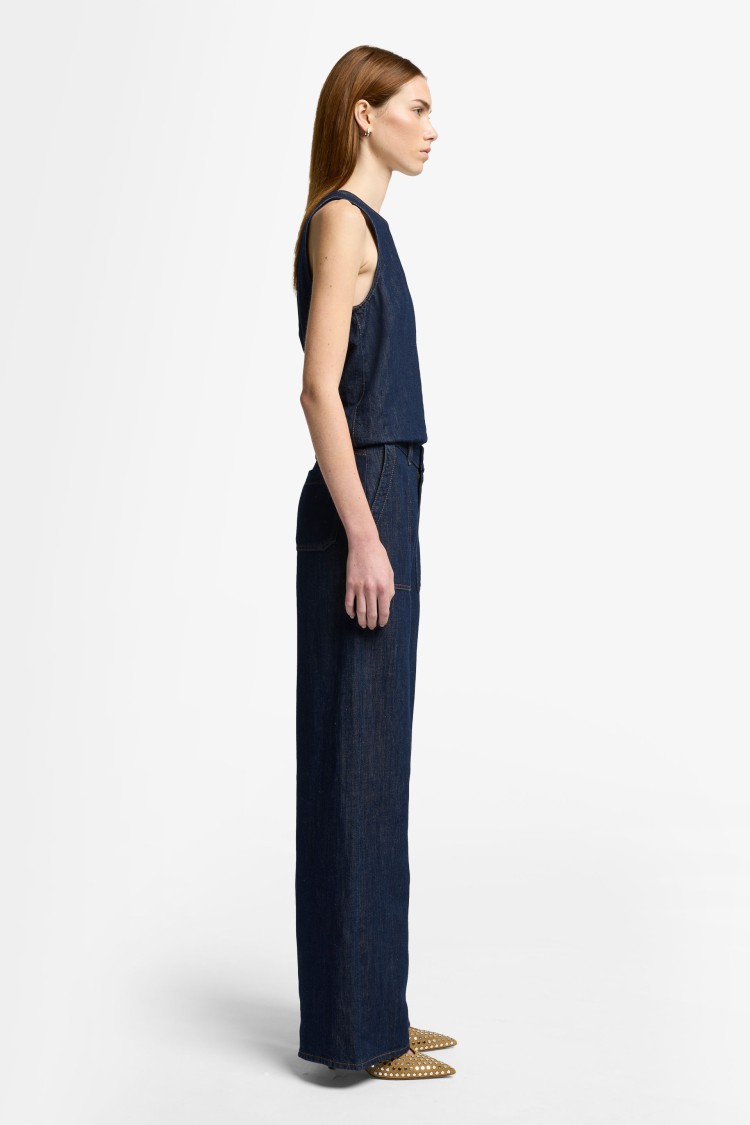 7 For All Mankind Lotta Blueberry With Utility Pockets