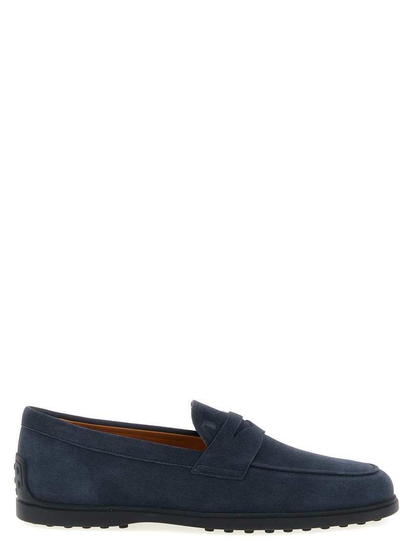 Tod's 'gomma' Loafers In Black