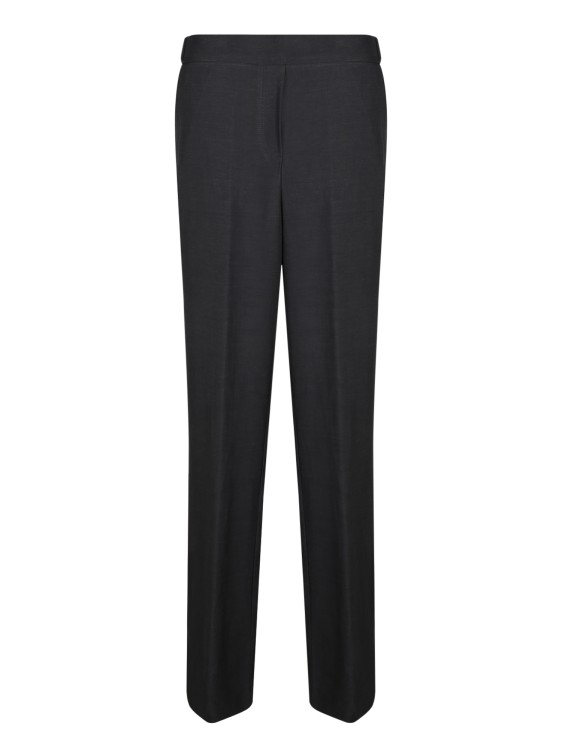 パンツ Blanca Vita Tailored Black Trousers With Elegant Silhouette Blanca Vita Tailored Black Trousers With Elegant Silhouette