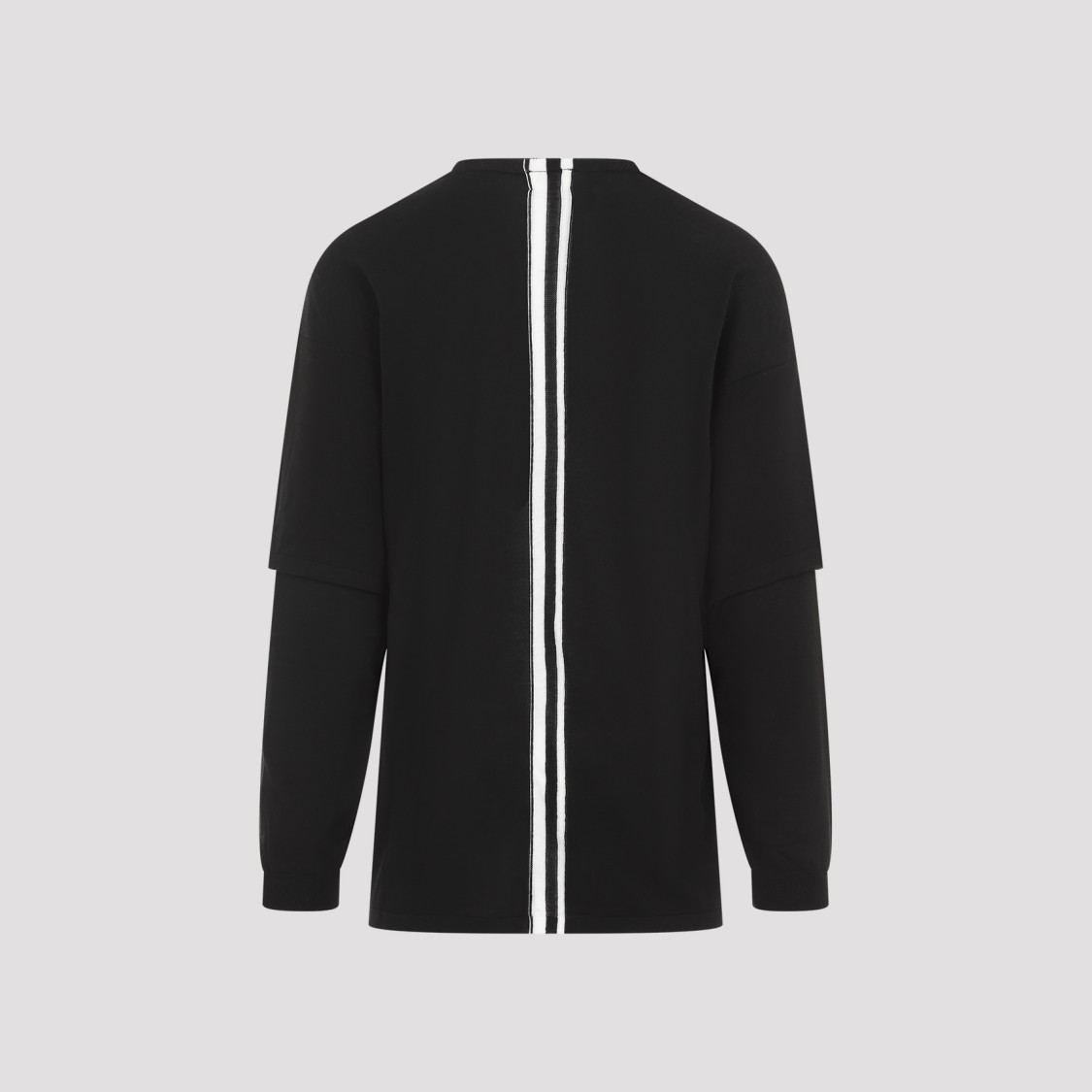 Mordecai Double Layer Sweater Fresco In Black