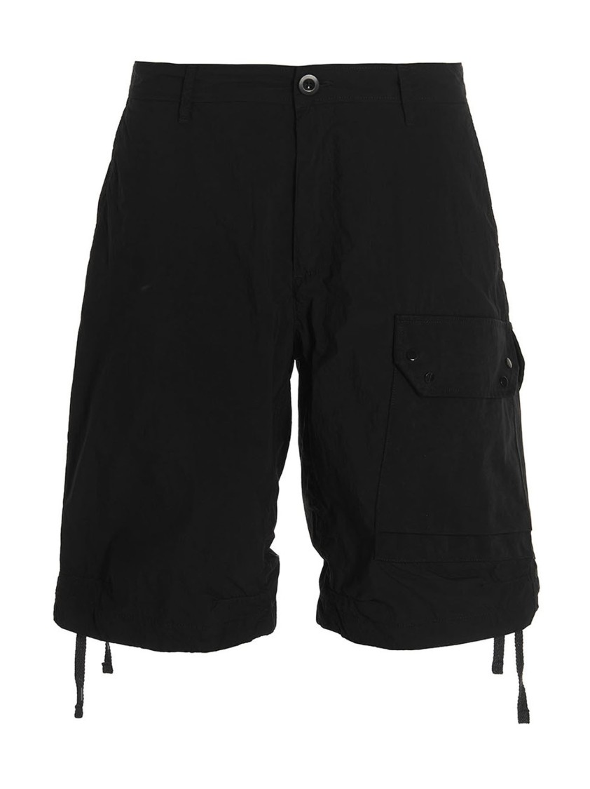 Ten C Cargo Bermuda Shorts In Black
