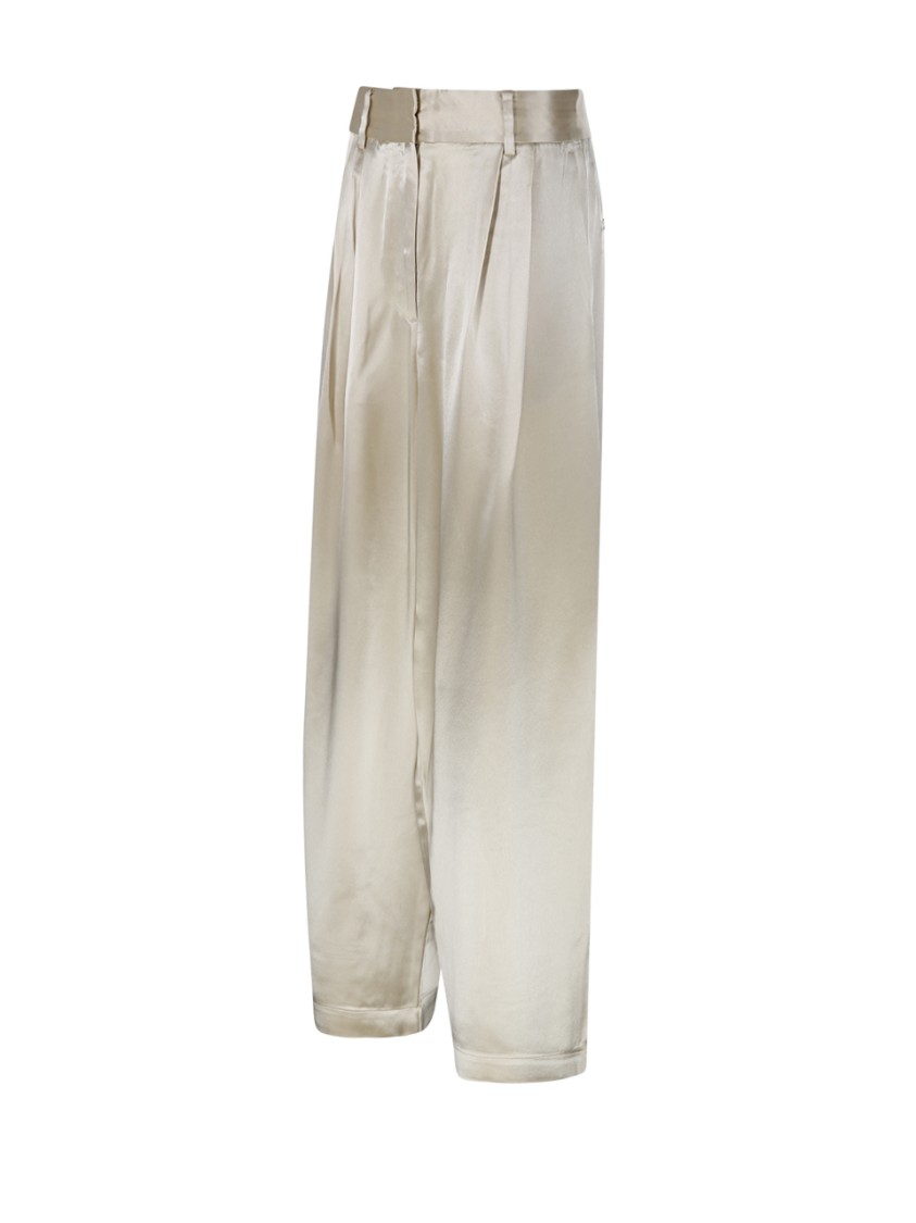 Shop By Malene Birger Piscali Trouser In Neutrals