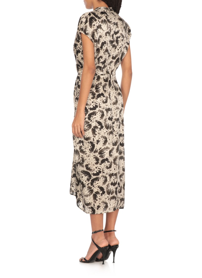Dries Van Noten Dilian Printed Midi Dress