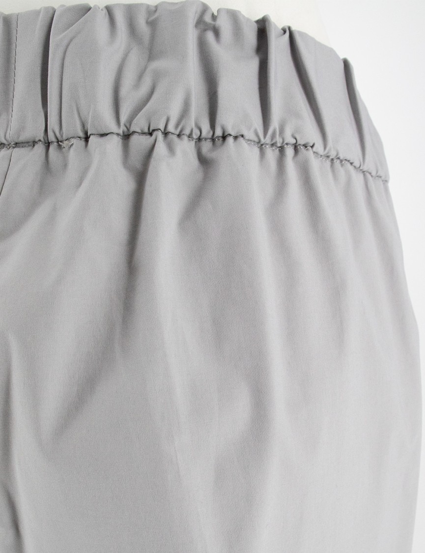 Le Tricot Perugia Tailored Wide Trousers With Elasticated Waistband