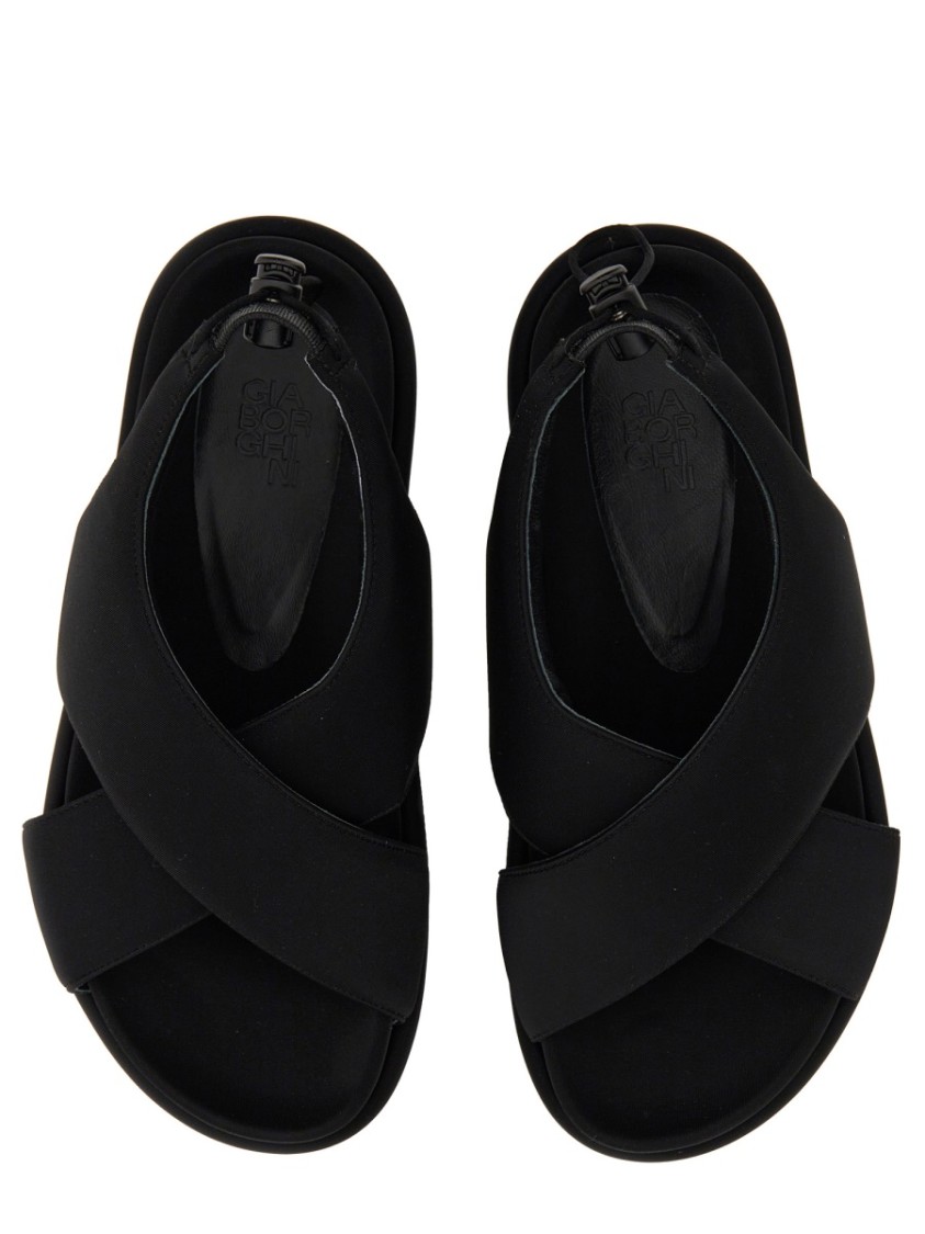 Gia Borghini Padded-design Chunky Sandals