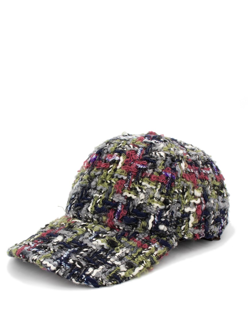 Etro Cap With Visor In Multicolor