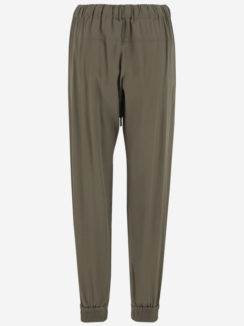Sa Su Phi Pantaloni Valentina Joggers In Seta