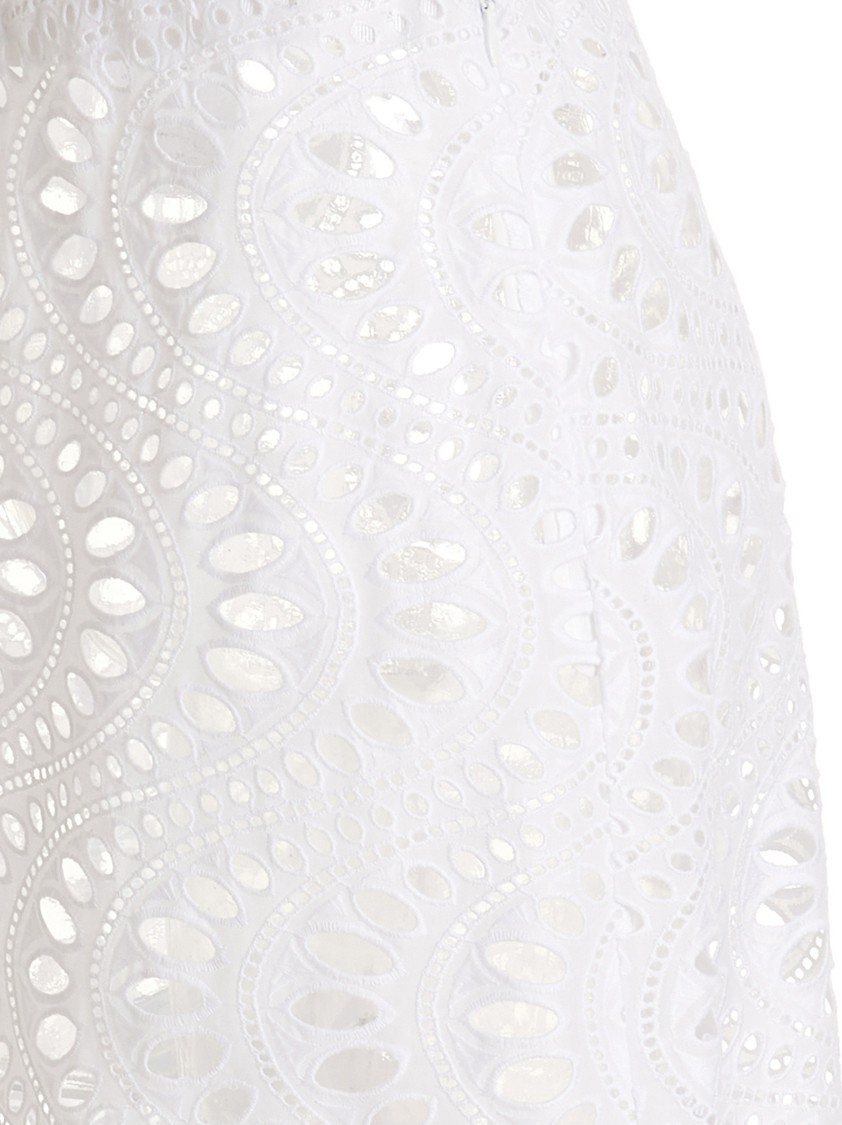 Giambattista Valli White Gonna Lunga Macram In White
