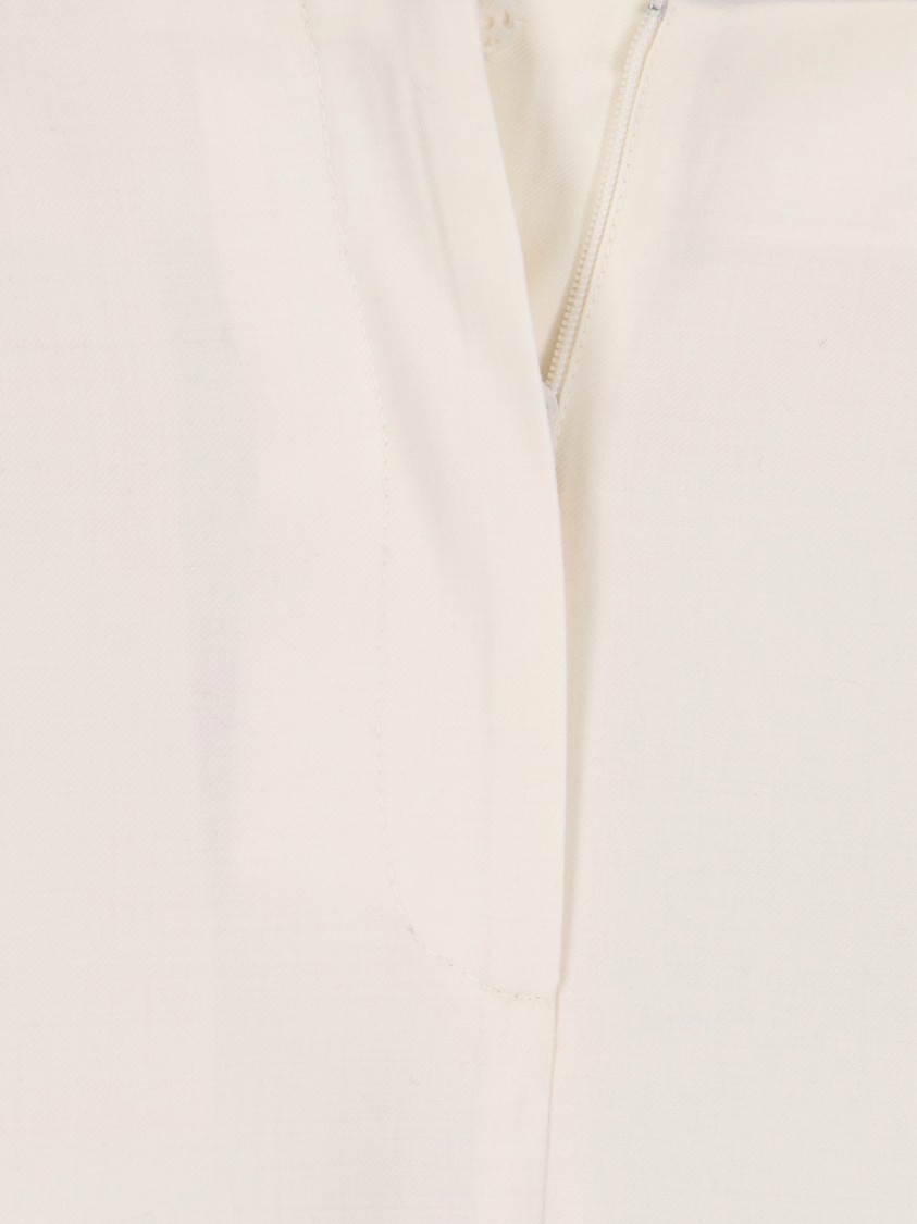 Aya Muse Knee Length And Midi Skirts In Neutral
