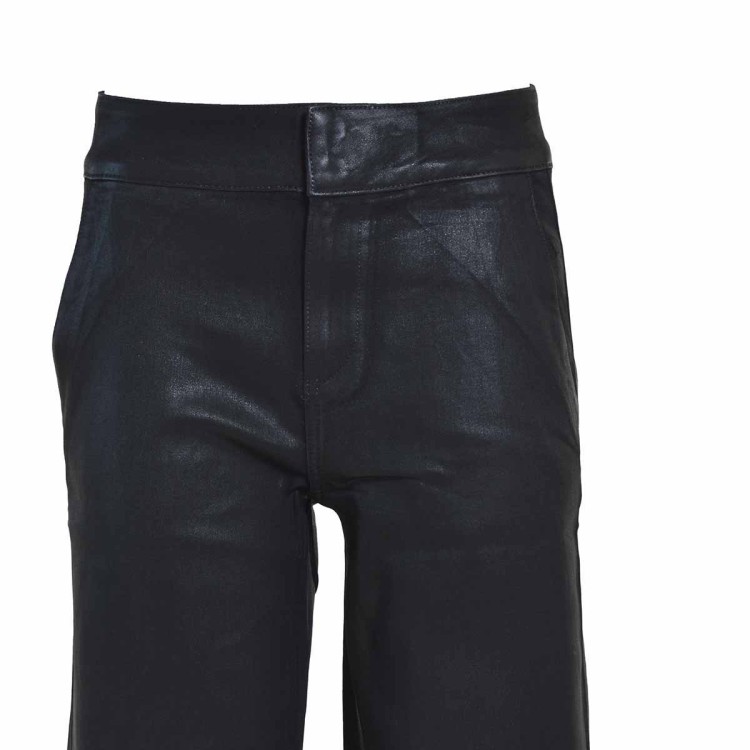 デニム・ジーパン Paige Jeans Culotte Nellie Spread Black Luxe Coating Paige Culotte Nellie Spread Black Luxe Coating | THE LIST