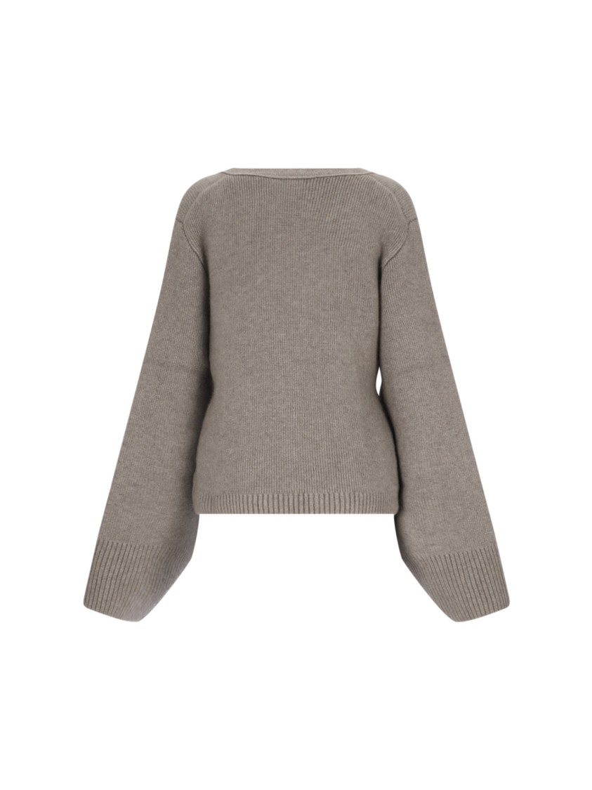 Khaite Scarlet Cashmere-blend Cardigan