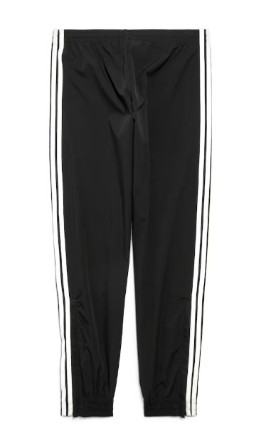 Balenciaga Elastic Waist Sweatpants In Black