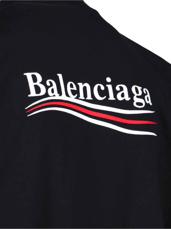 Balenciaga Vintage Black Cotton Jersey T-Shirt With Balenciaga Vintage Black Cotton Jersey T-Shirt With