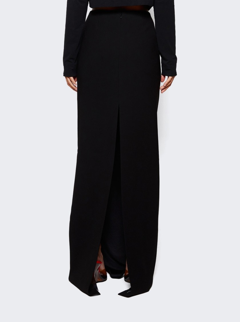 MONOT MÔNOT HIGH WAIST COLUMN SKIRT