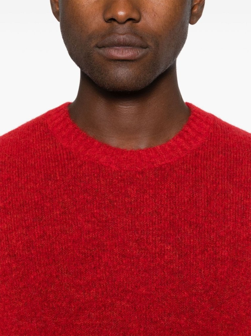 Forét Alpine Sweater In Red