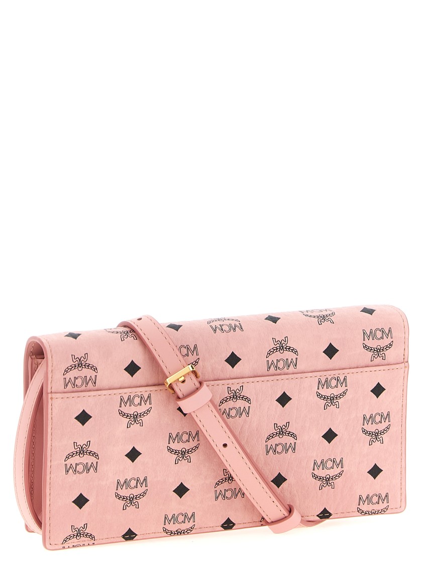 Mcm Aren' Wallet On Chain In Pink