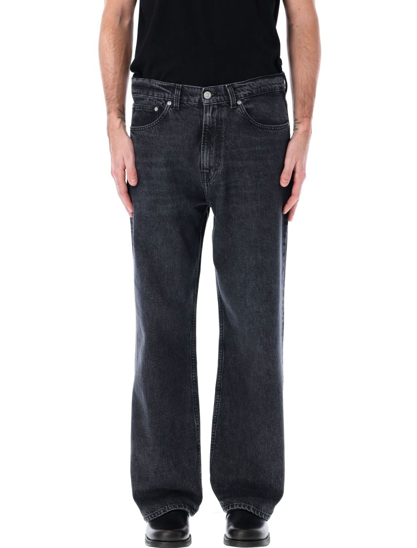 Shop Our Legacy Third Cut Denim Pants In Black