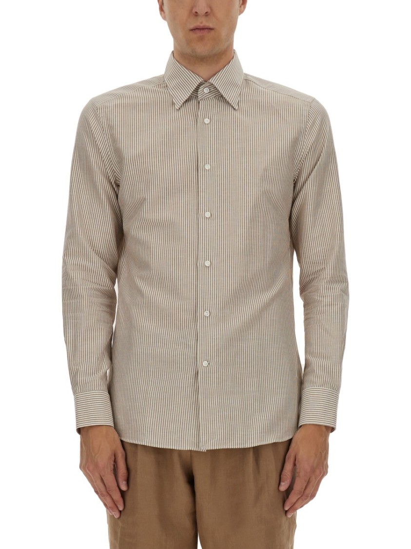 BOSS CAMEL BOSS CAMEL "L-HAYS-HBD-C1-251" SHIRT