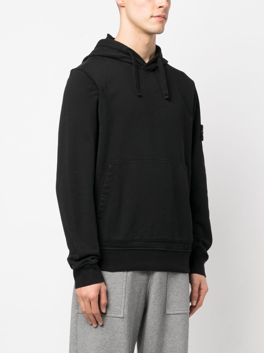 Stone Island Sweaters In Black
