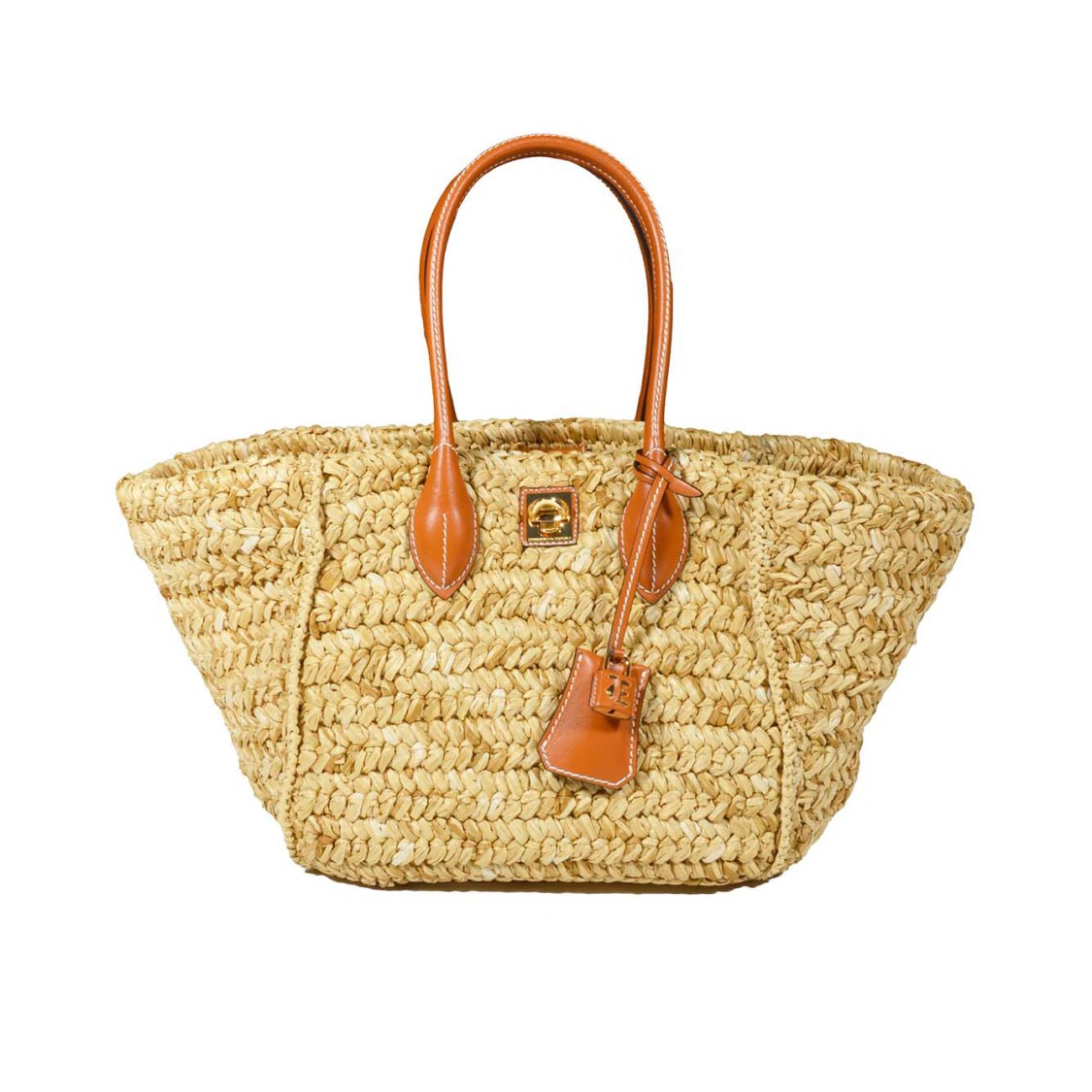 Ermanno Scervino Maggie Shopping Bag In Natural Shaded