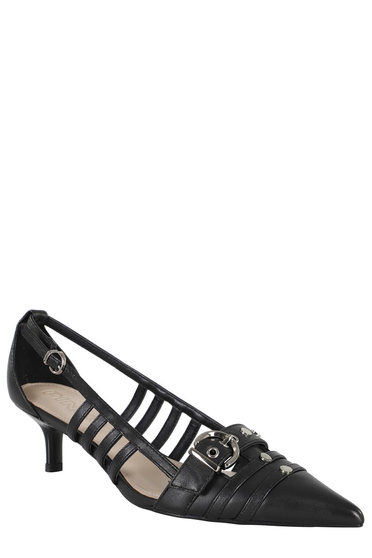 Shop Pinko Gloria Pumps In Black