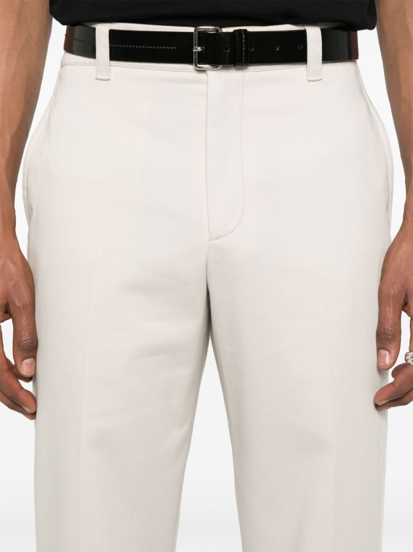 Ferrari Beige Cotton Trousers