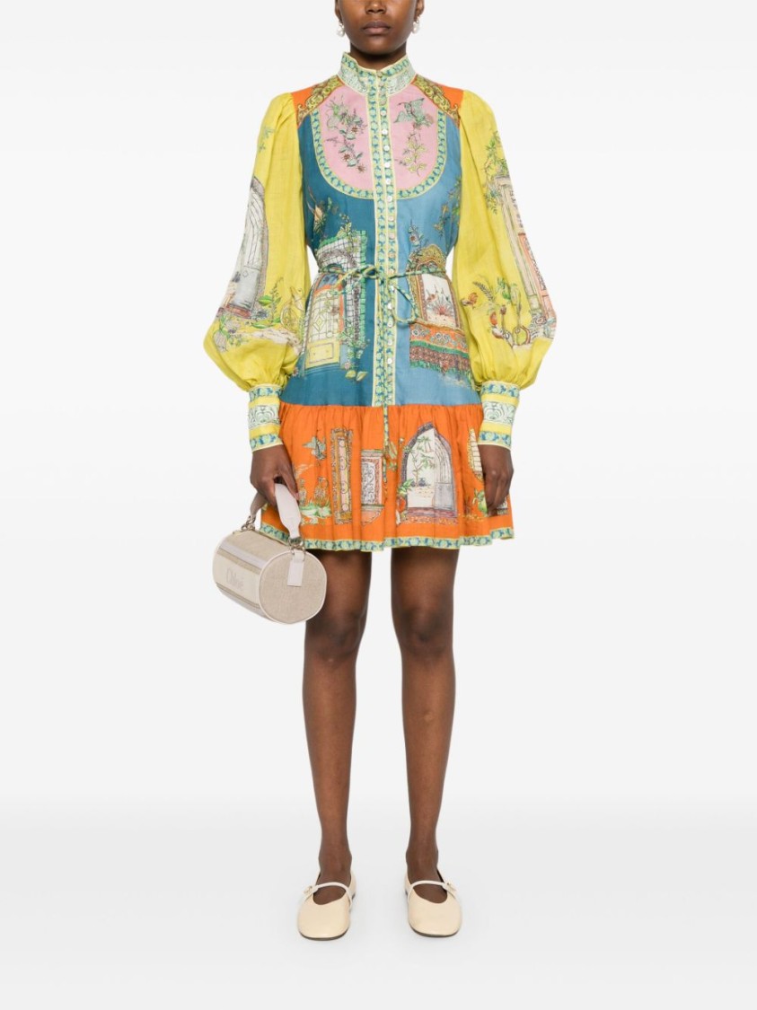 Shop Alemais Multicolored Monte Mini Dress